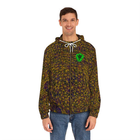 Full-Zip Hoodie (AOP) Bright Colors Version