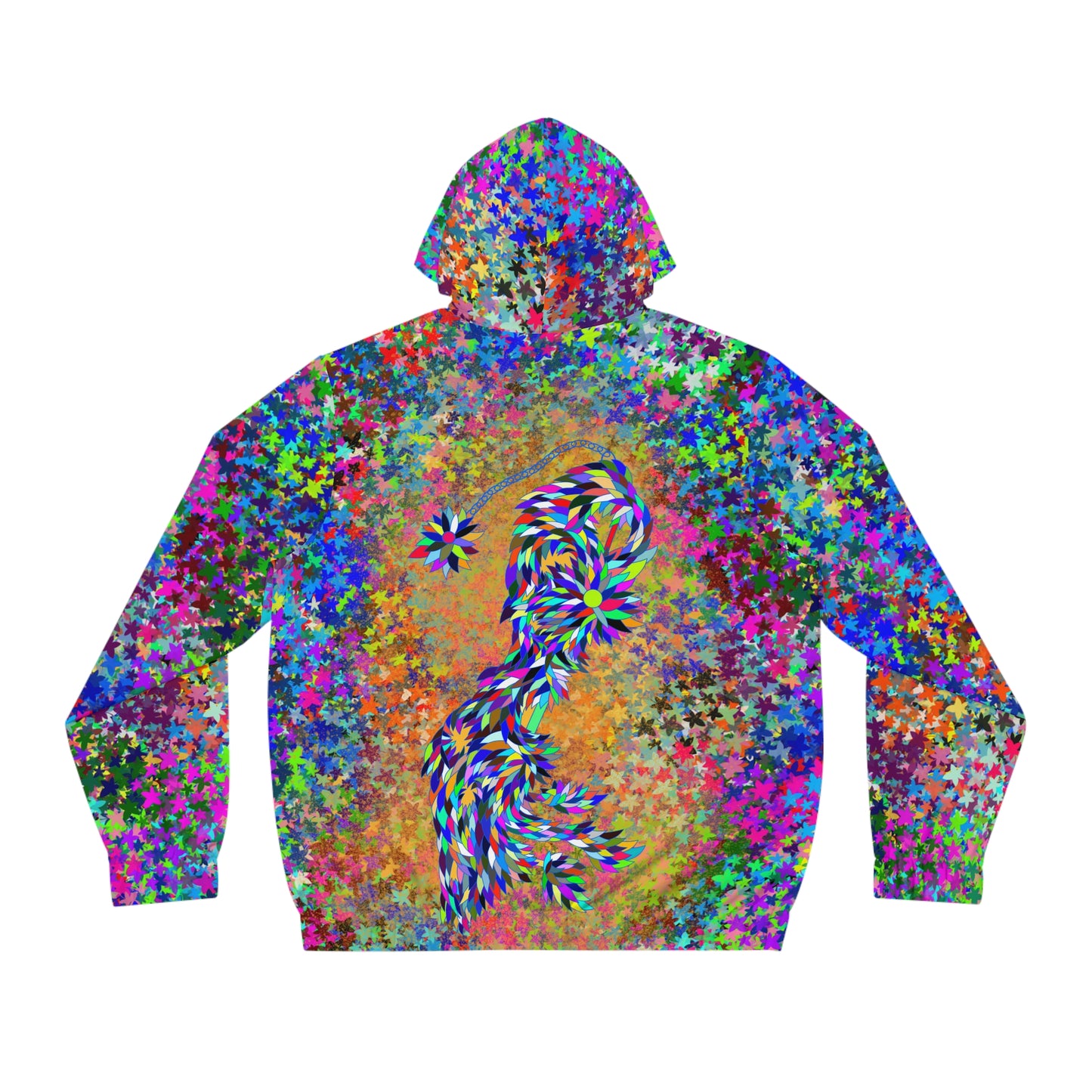 Full-Zip Hoodie (AOP) Bright Colors Version