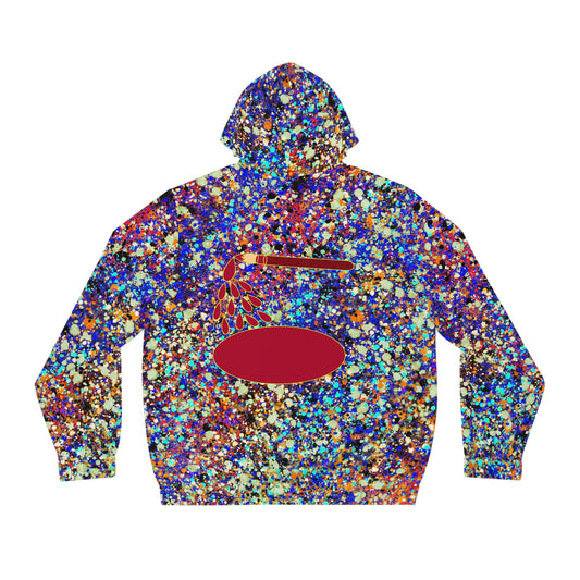 The Painters Colorful Magic Full-Zip Hoodie (AOP) Bright Colors Version