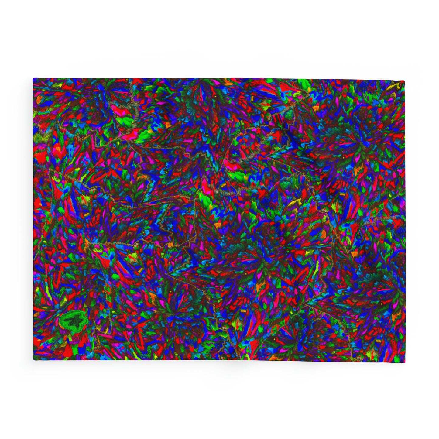 Arctic Fleece Blanket Bright Colors Version