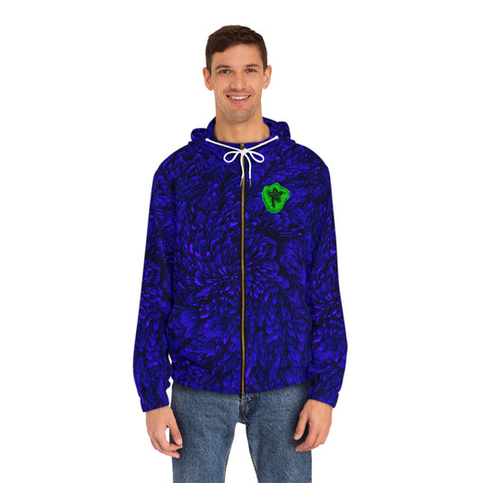 Full-Zip Hoodie (AOP) Bright Colors Version