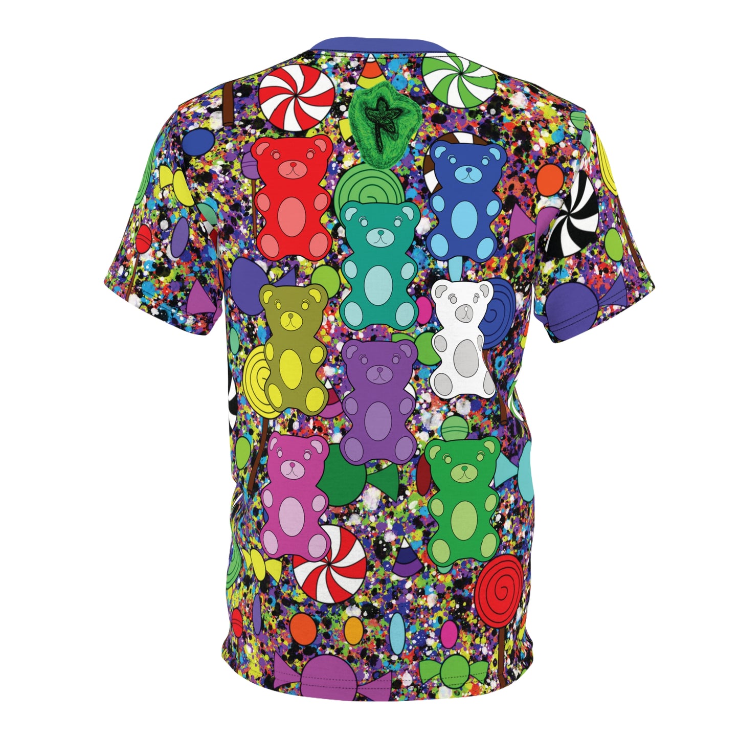 The Candy Bear King AOP Cut & Sew Tee Natural Colors Version