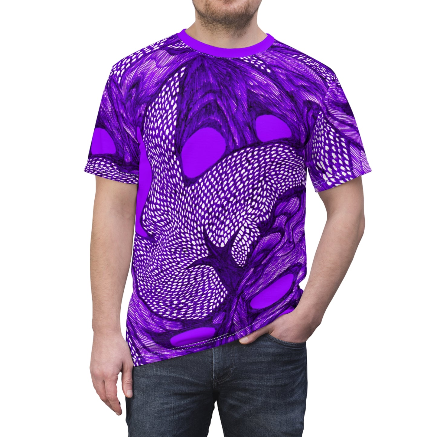 AOP Cut & Sew Tee Bright Colors Version