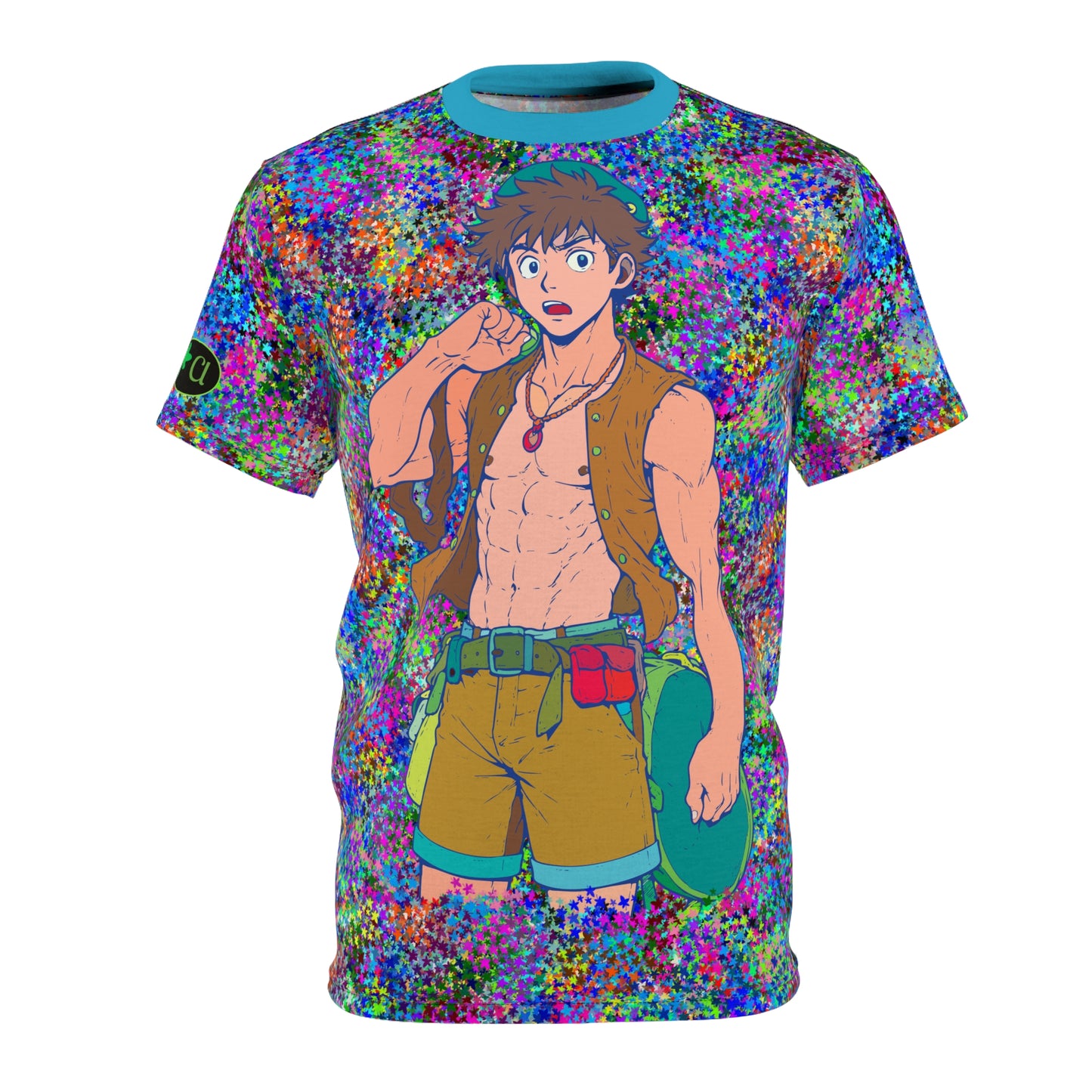 AOP Cut & Sew Tee Bright Colors Version