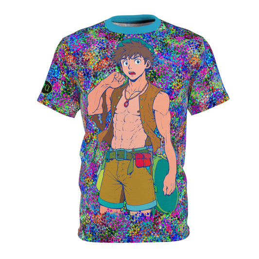 AOP Cut & Sew Tee Bright Colors Version