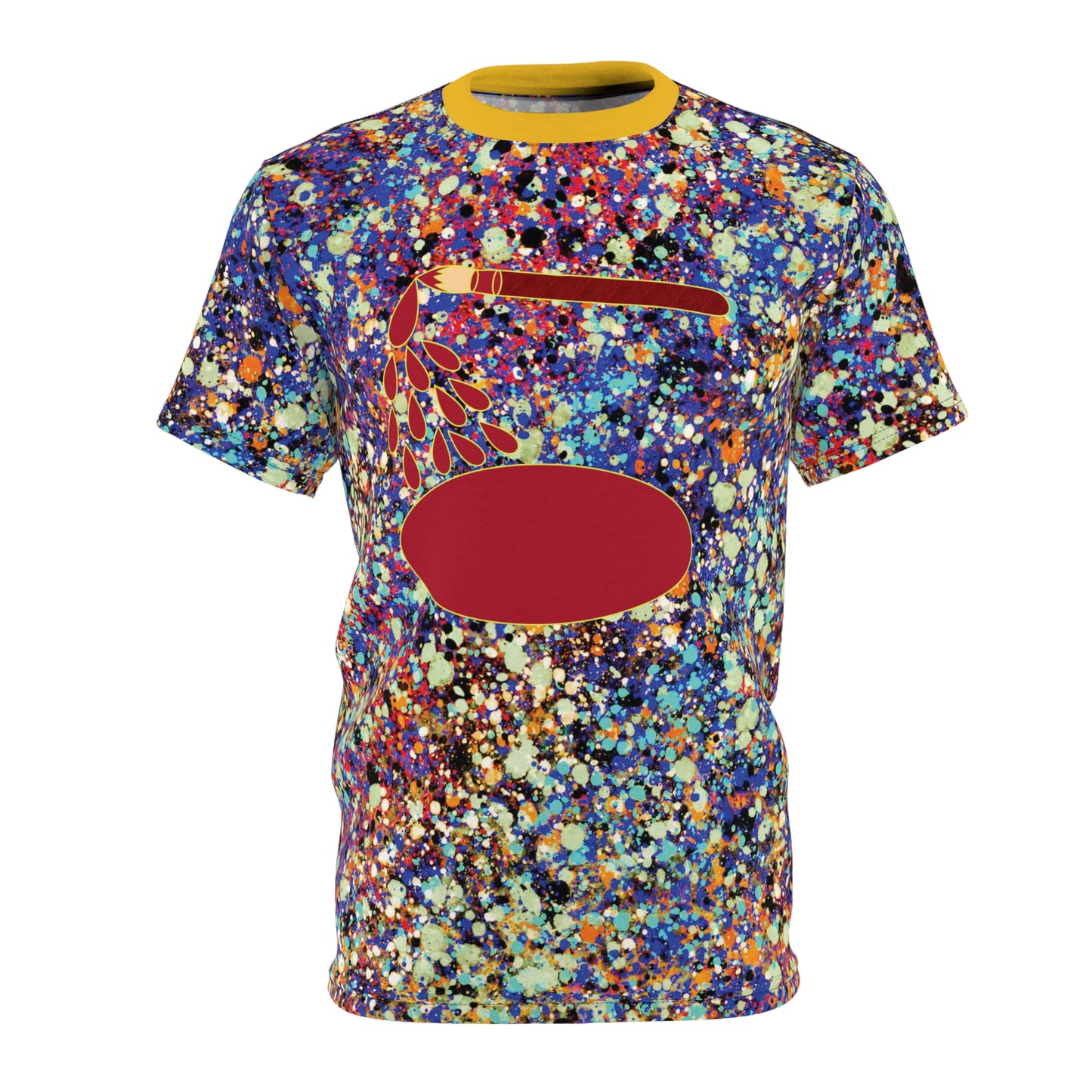 The Painters Colorful Magic AOP Cut & Sew Tee Natural Colors Version