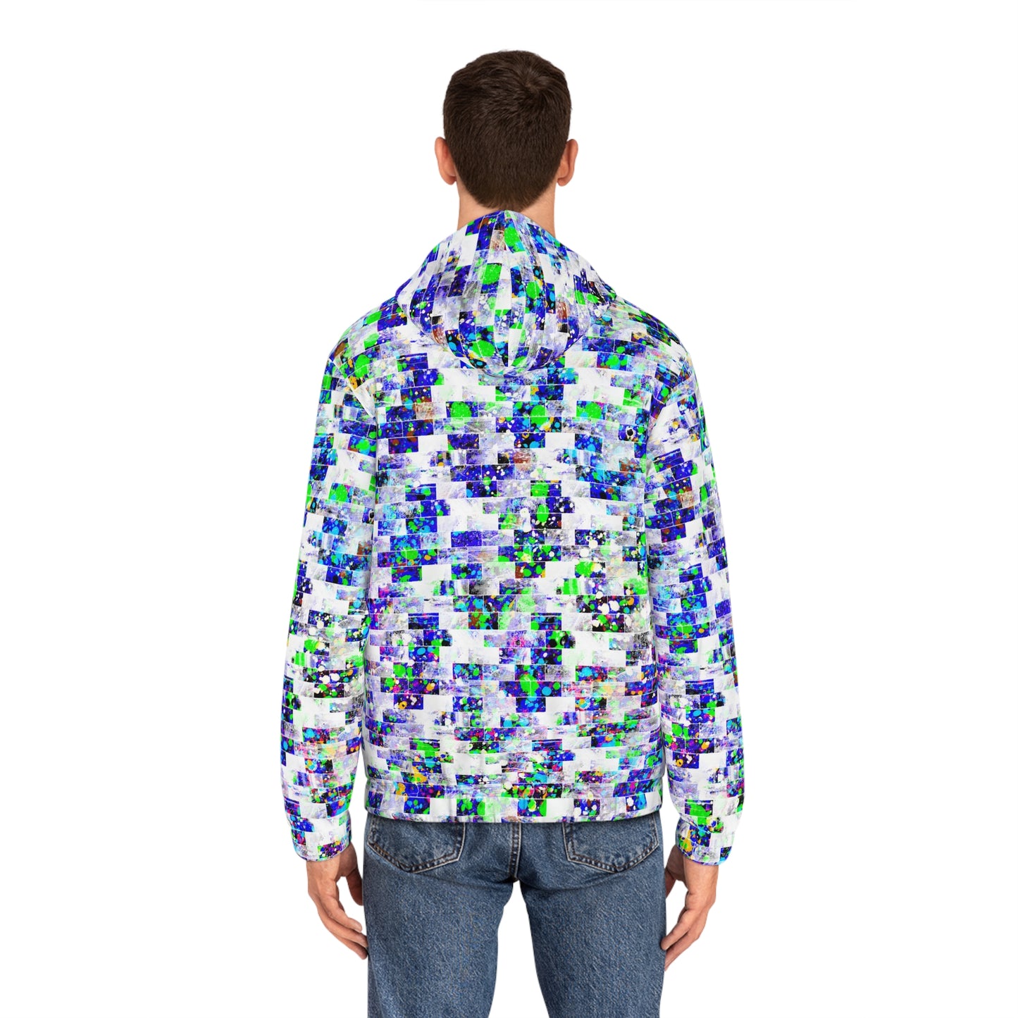 Full-Zip Hoodie (AOP) Bright Colors Version