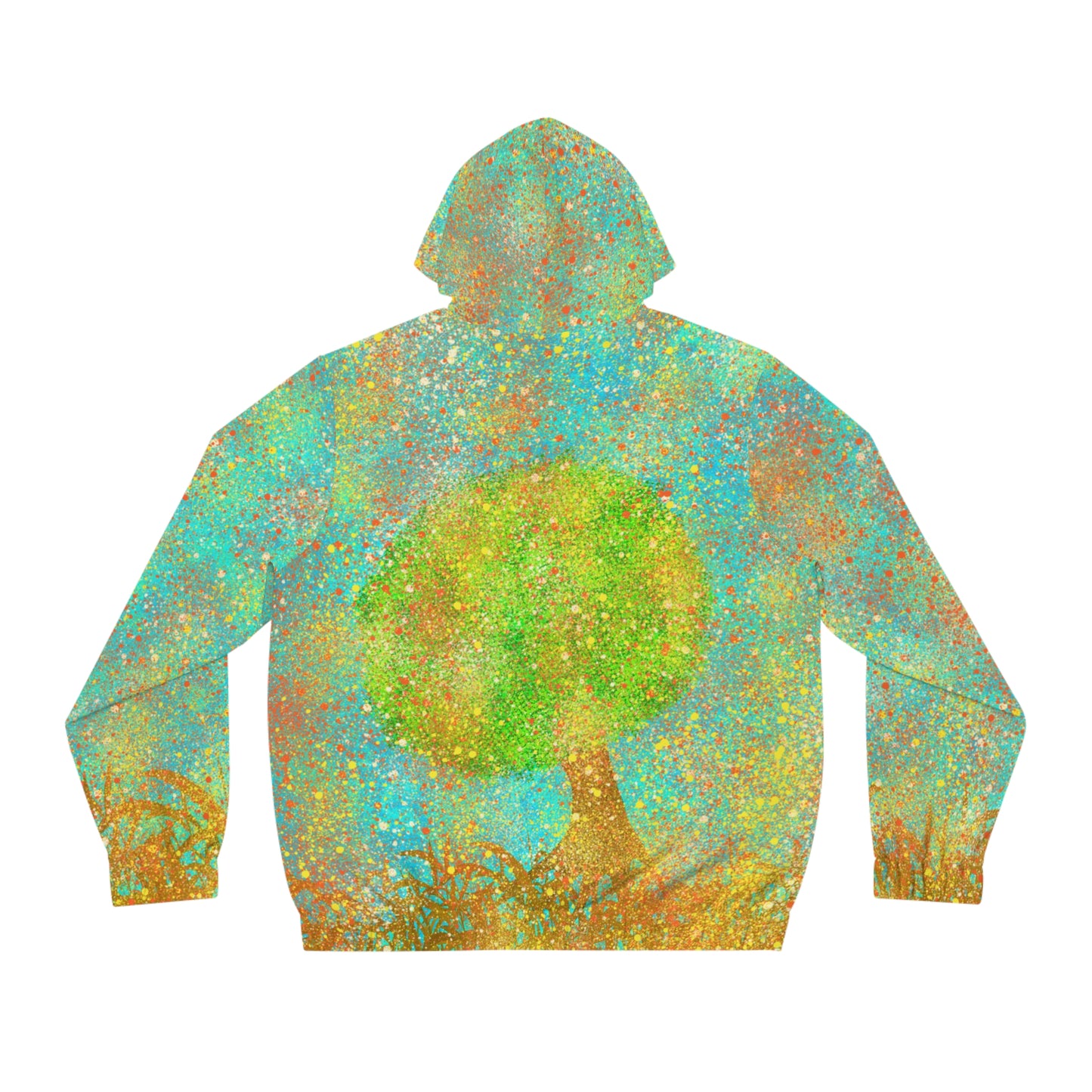 Full-Zip Hoodie (AOP) Bright Colors Version