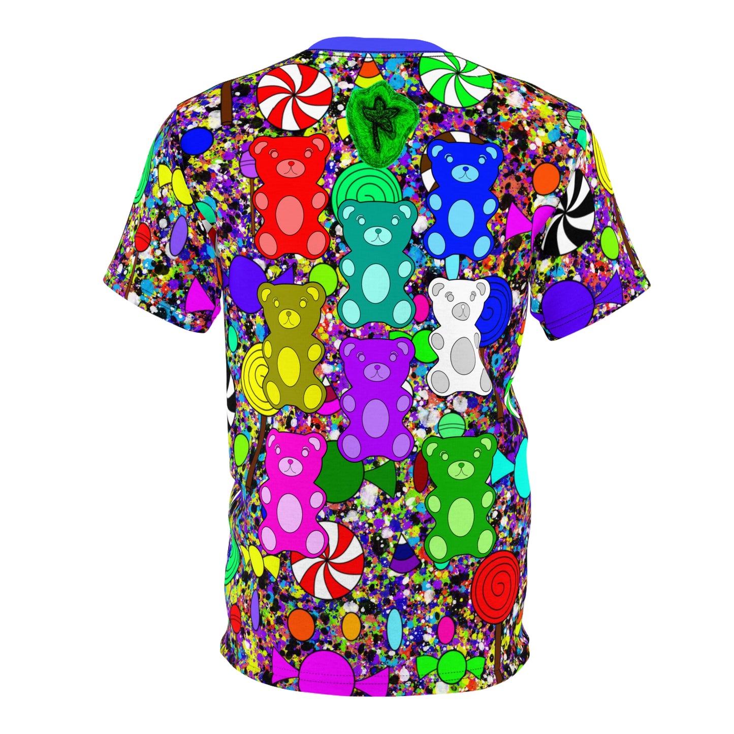 The Candy Bear King AOP Cut & Sew Tee Bright Colors Version